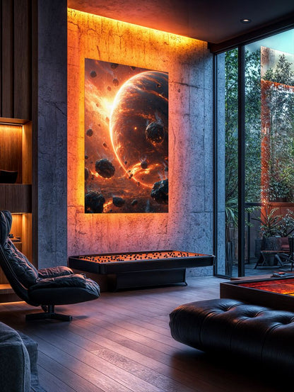 Art Print SpaAIce - Voyage to the Luminous Edge