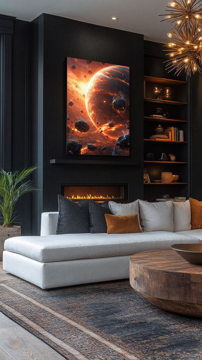 Art Print SpaAIce - Voyage to the Luminous Edge