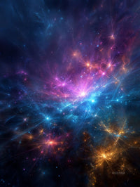 Art Print SpaAIce - Mapping the Cosmic Web