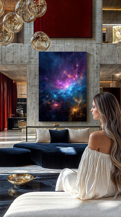 Art Print SpaAIce - Mapping the Cosmic Web