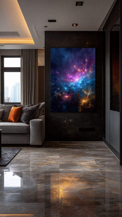 Art Print SpaAIce - Mapping the Cosmic Web