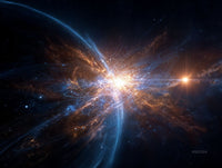 Art Print SpaAIce - Light Years and Dust Clouds
