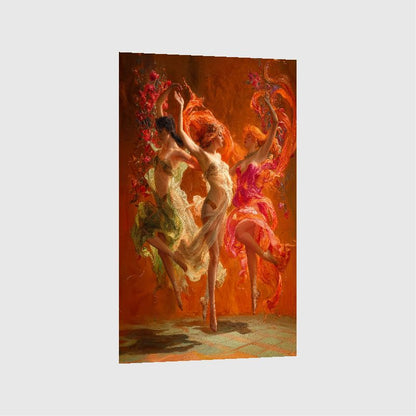 Art Print BogARTai - The Flame of the Muse