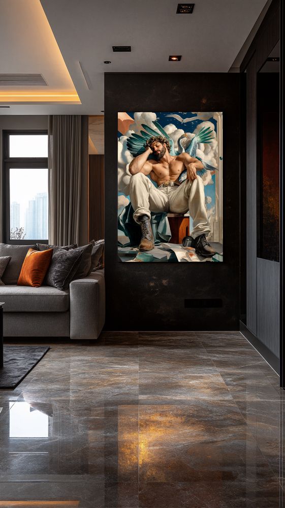 Art Print BogARTai - Meditations at the Peak
