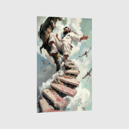 Art Print Alex Bush AI - Steps Beyond Reality