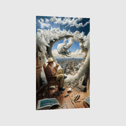 Art Print Alex Bush AI - The Ascent of Dreams
