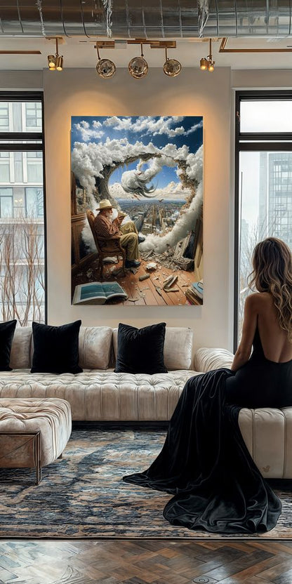 Art Print Alex Bush AI - The Ascent of Dreams
