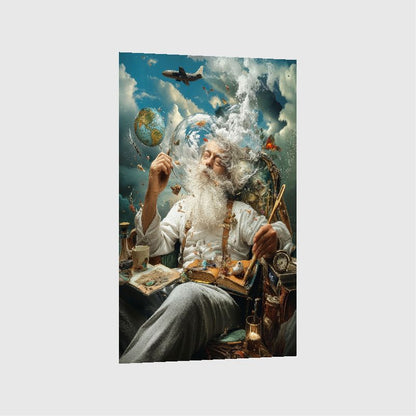 Art Print Alex Bush AI - Heaven's Broken Path