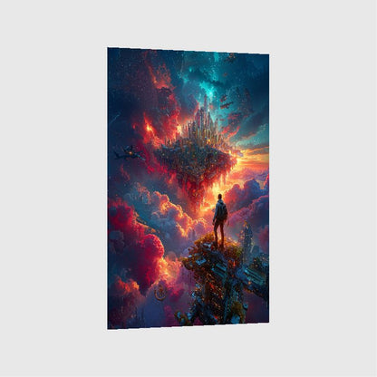 Art Print Alex Bush AI - A Leap of Imagination