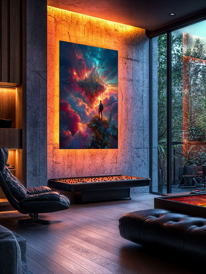Art Print Alex Bush AI - A Leap of Imagination