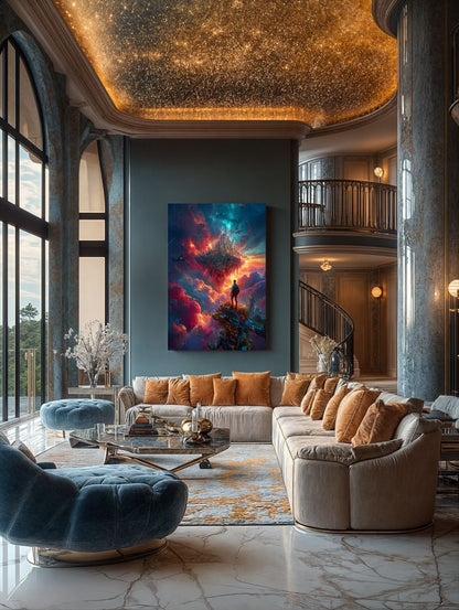 Art Print Alex Bush AI - A Leap of Imagination
