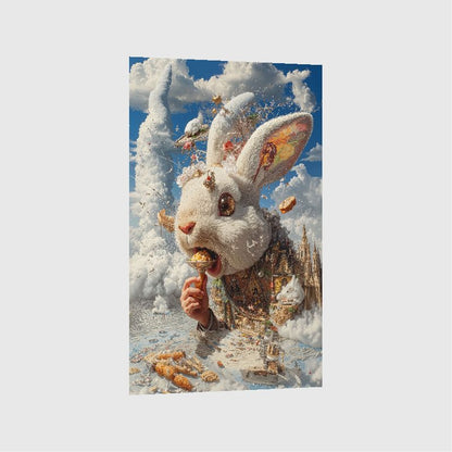 Art Print Alex Bush AI - Walking the Wind