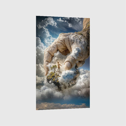 Art Print Alex Bush AI - The Arm of Eternity