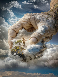 Art Print Alex Bush AI - The Arm of Eternity