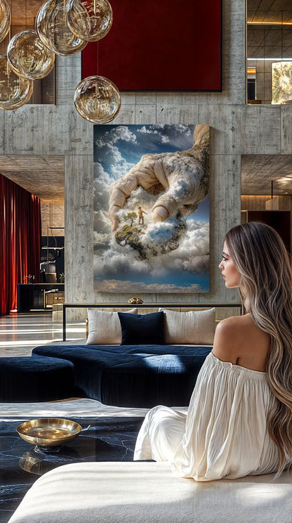 Art Print Alex Bush AI - The Arm of Eternity