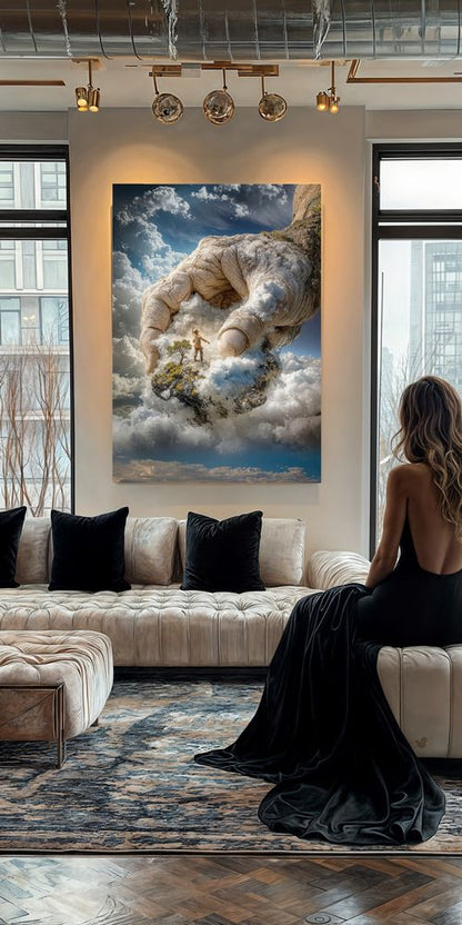 Art Print Alex Bush AI - The Arm of Eternity