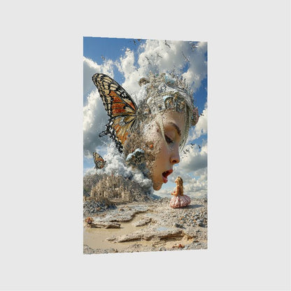 Art Print Alex Bush AI - The Cloud Queen