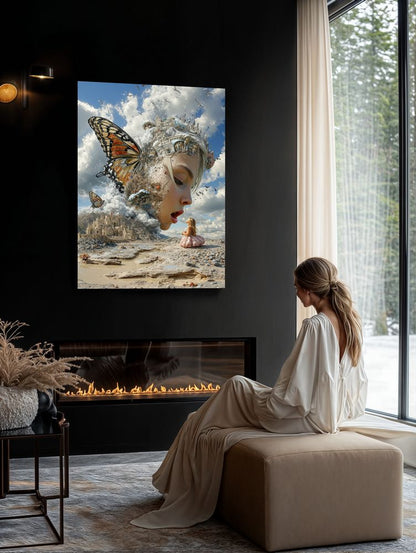 Art Print Alex Bush AI - The Cloud Queen