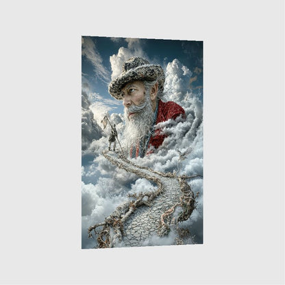Art Print Alex Bush AI - Going to the Wise