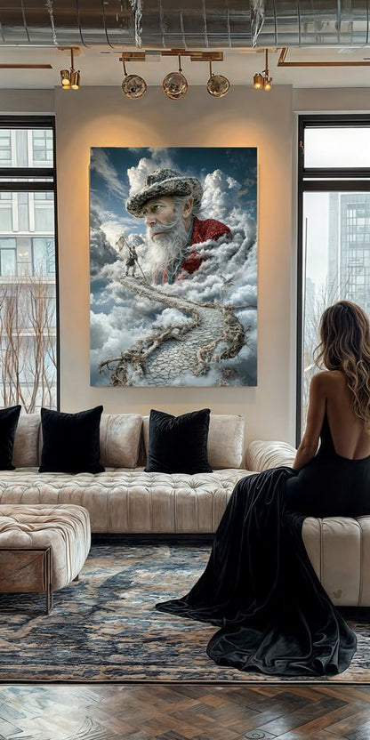 Art Print Alex Bush AI - Going to the Wise