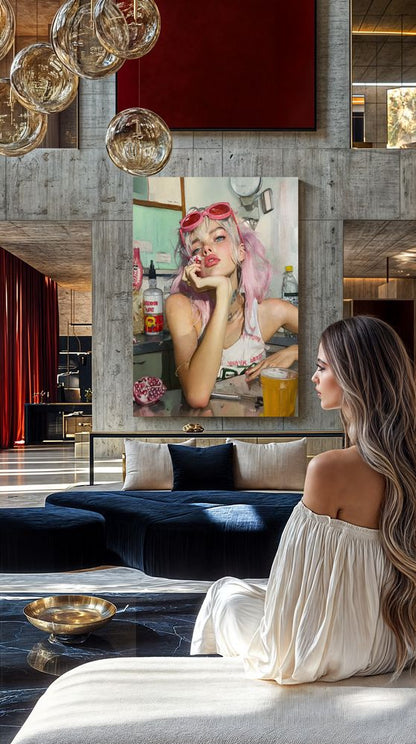 Art Print BogARTai - The Pink Underground