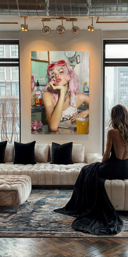 Art Print BogARTai - The Pink Underground