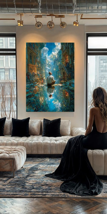 Art Print Alex Bush AI - Fragments of Thought