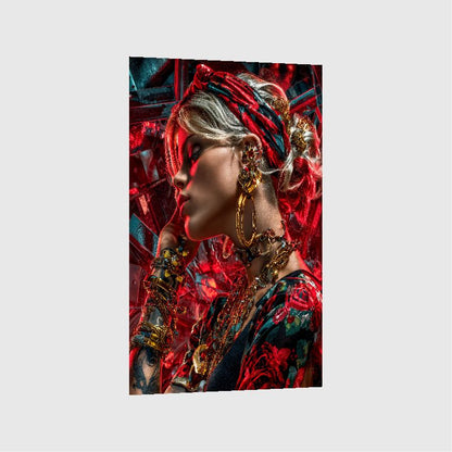 Art Print SensuAI - Portrait of Reflection