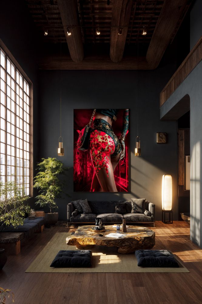 Art Print SensuAI - Moment Before the Muse