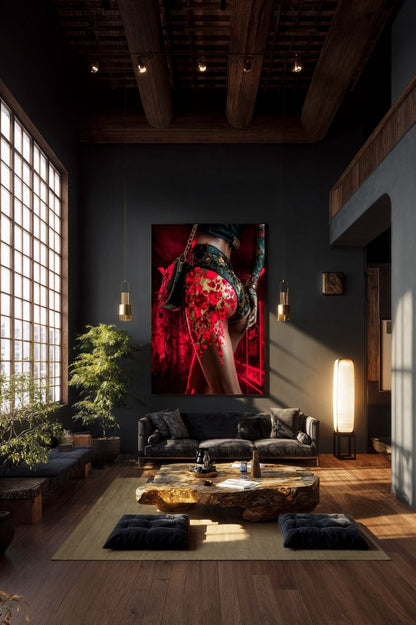 Art Print SensuAI - Moment Before the Muse