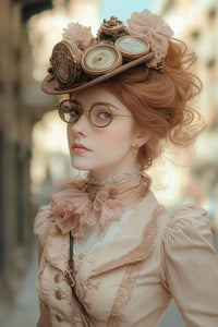 Art Print Zulfiia Ermakova - Lady of the Gilded Hour