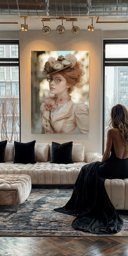 Art Print Zulfiia Ermakova - Lady of the Gilded Hour