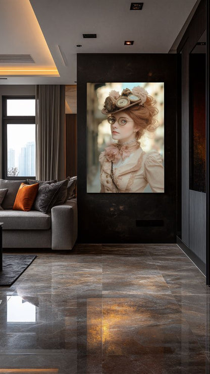 Art Print Zulfiia Ermakova - Lady of the Gilded Hour