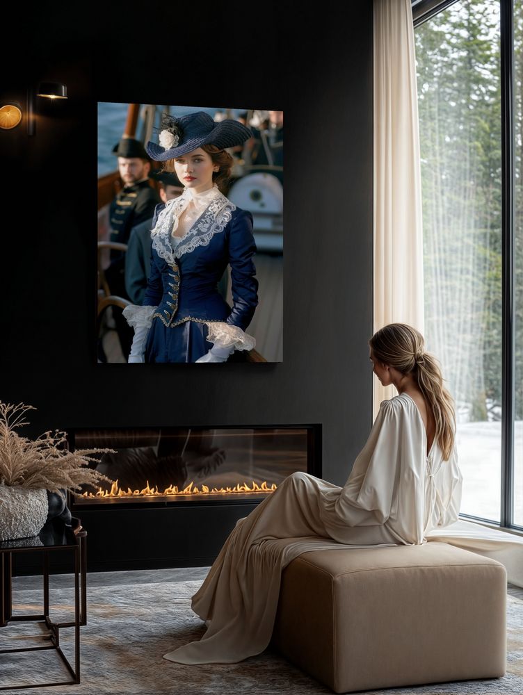 Art Print Zulfiia Ermakova - Timeless Elegance