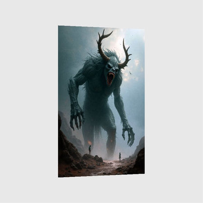 Art Print Alexandr Mihailov AI - Beast Mist
