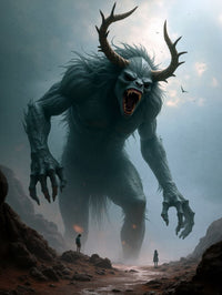Art Print Alexandr Mihailov AI - Beast Mist