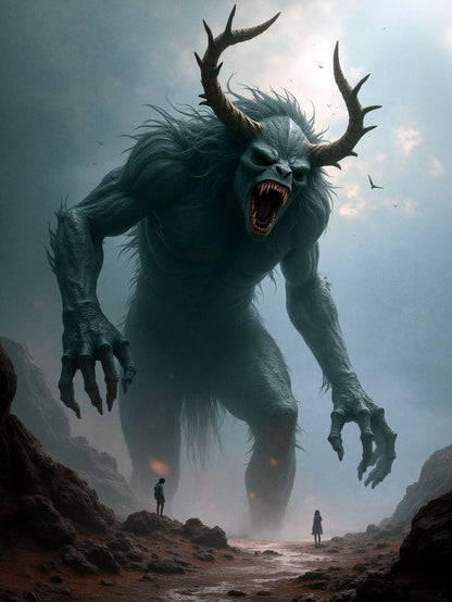 Art Print Alexandr Mihailov AI - Beast Mist