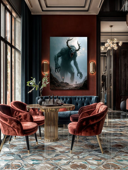 Art Print Alexandr Mihailov AI - Beast Mist