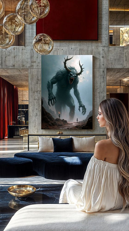 Art Print Alexandr Mihailov AI - Beast Mist