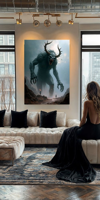Art Print Alexandr Mihailov AI - Beast Mist