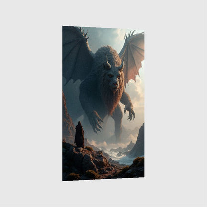 Art Print Alexandr Mihailov AI - Harbinger of The Storm