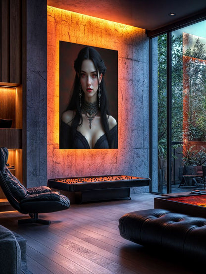 Art Print Alexandr Mihailov AI - Vamp Girl