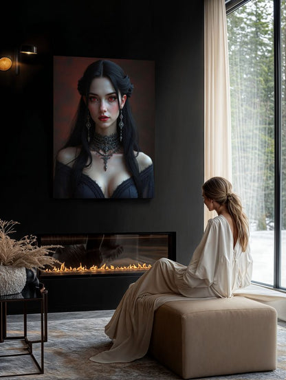 Art Print Alexandr Mihailov AI - Vamp Girl
