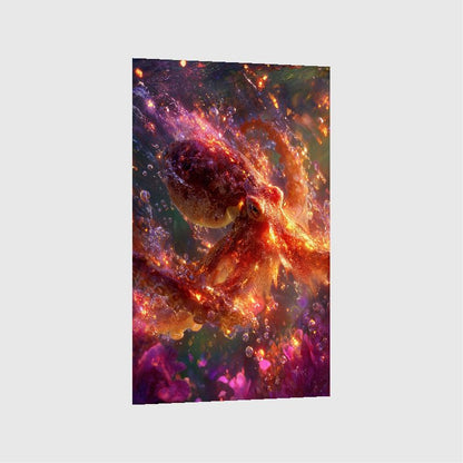 Art Print Salt Life AI - Embers of the Deep