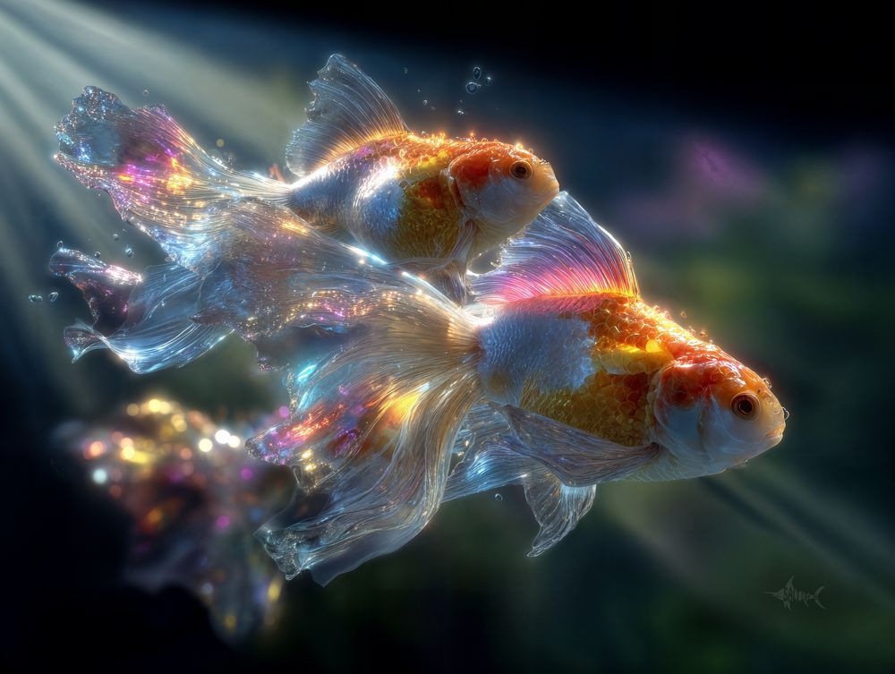 Art Print Salt Life AI - Celestial Currents