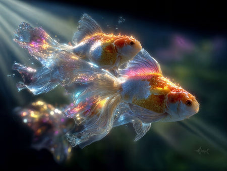 Art Print Salt Life AI - Celestial Currents