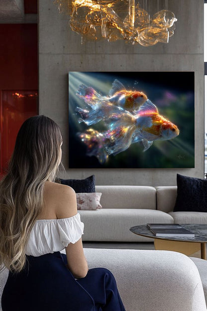 Art Print Salt Life AI - Celestial Currents