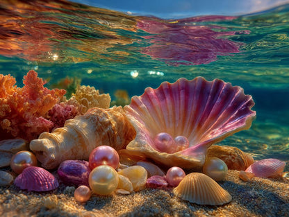 Art Print Salt Life AI - Luminous Grace