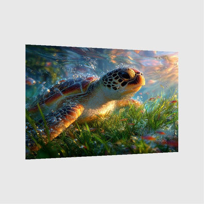 Art Print Salt Life AI - Ethereal Waters
