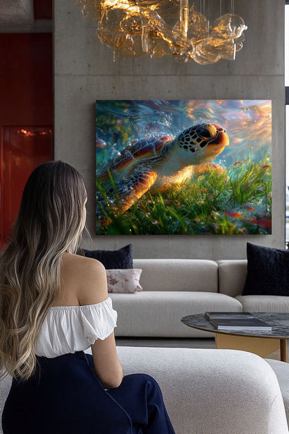 Art Print Salt Life AI - Ethereal Waters